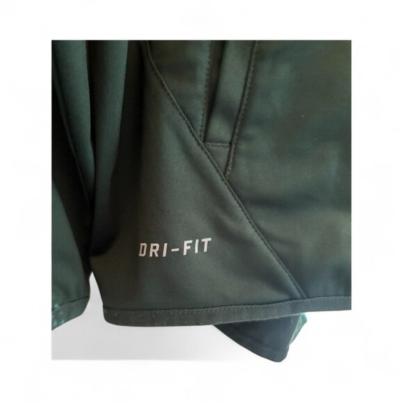 Nike Michigan State Spartans Jacket Mens Extra Large Green Track Top Windbreaker - Picture 9 of 12